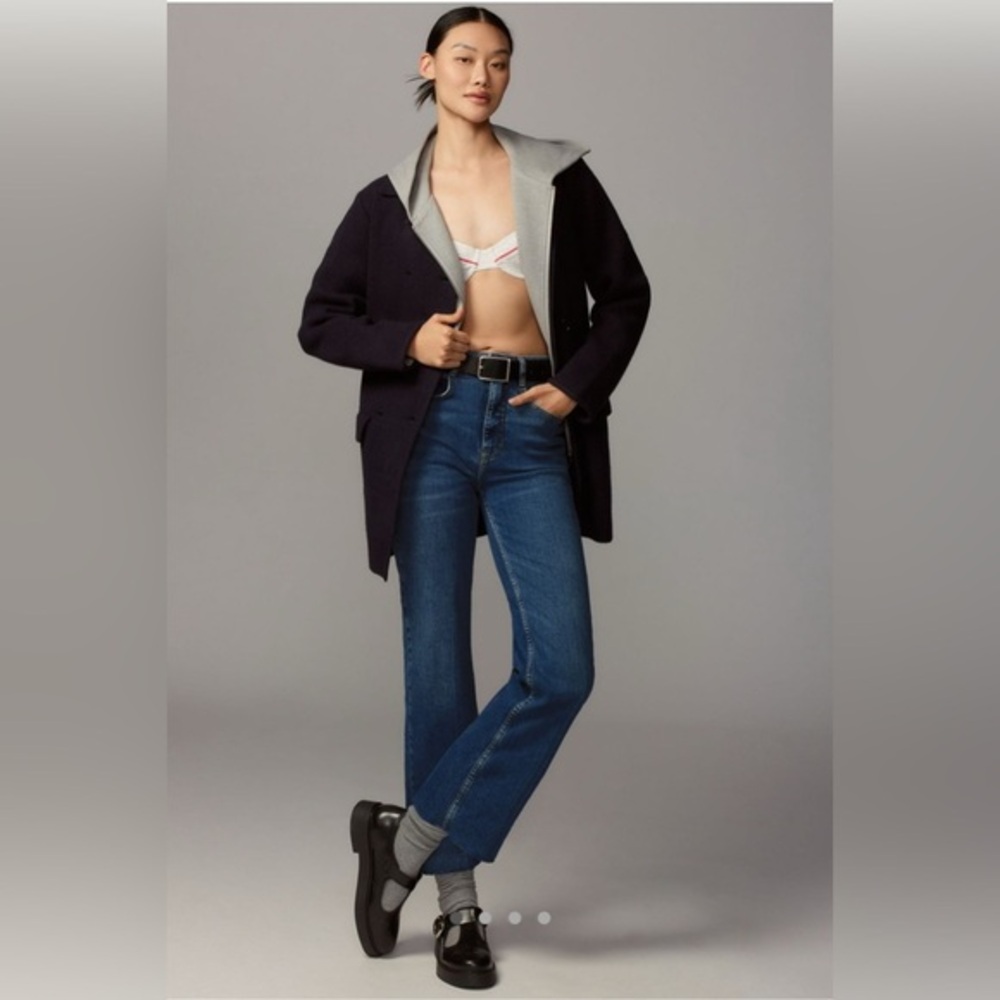 Anthropologie The Annie High-Rise Straight-Leg Jeans by Pilcro - NWT - 24